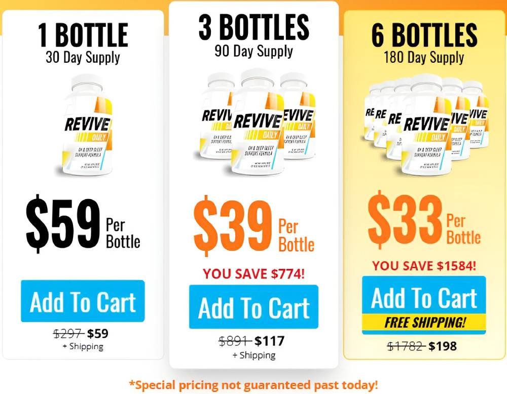 Revive daily-buy-promotion-package-value
